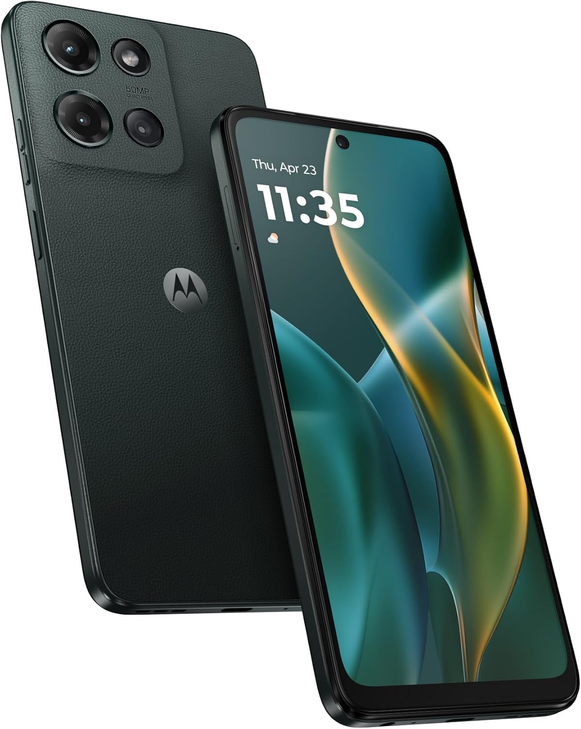Motorola Moto G - 2025 | Unlocked | Made for US 4/128GB | 50MP Camera | Forest Gray