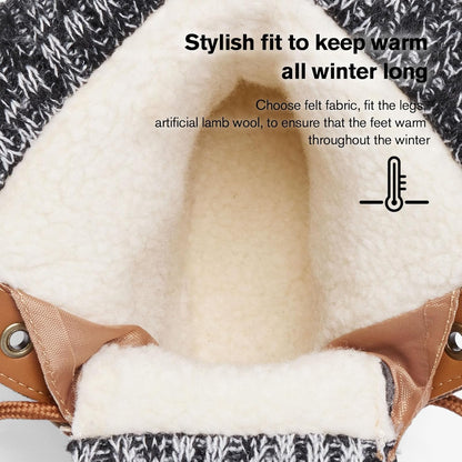 ALEADER Womens Winter Snow Boots | Waterproof Shell | Duck Boots