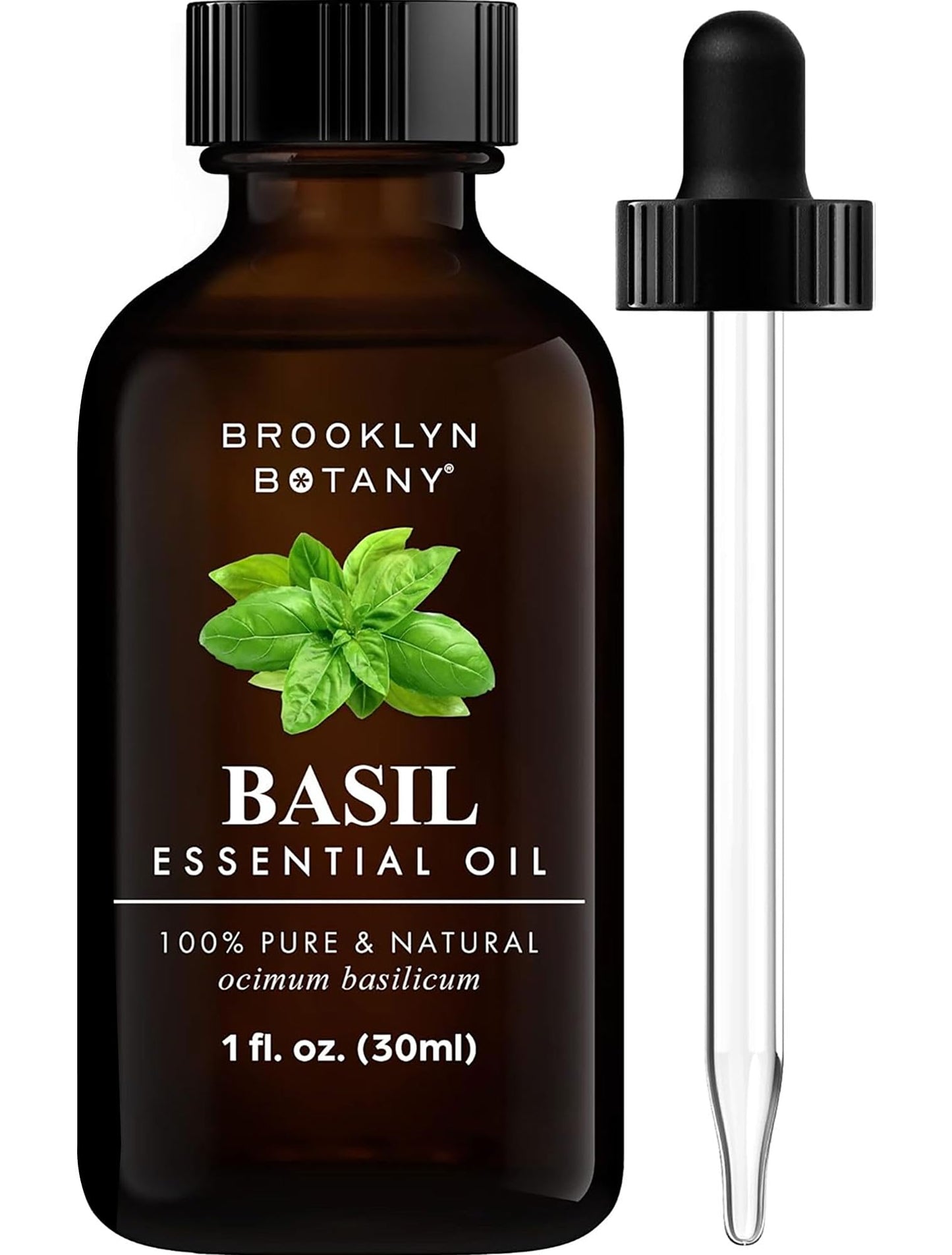 Brooklyn Botany Peppermint Essential Oil - Huge 4 Fl Oz - 100% Pure and Natural - Premium Grade with Dropper - for Aromatherapy and Diffuser