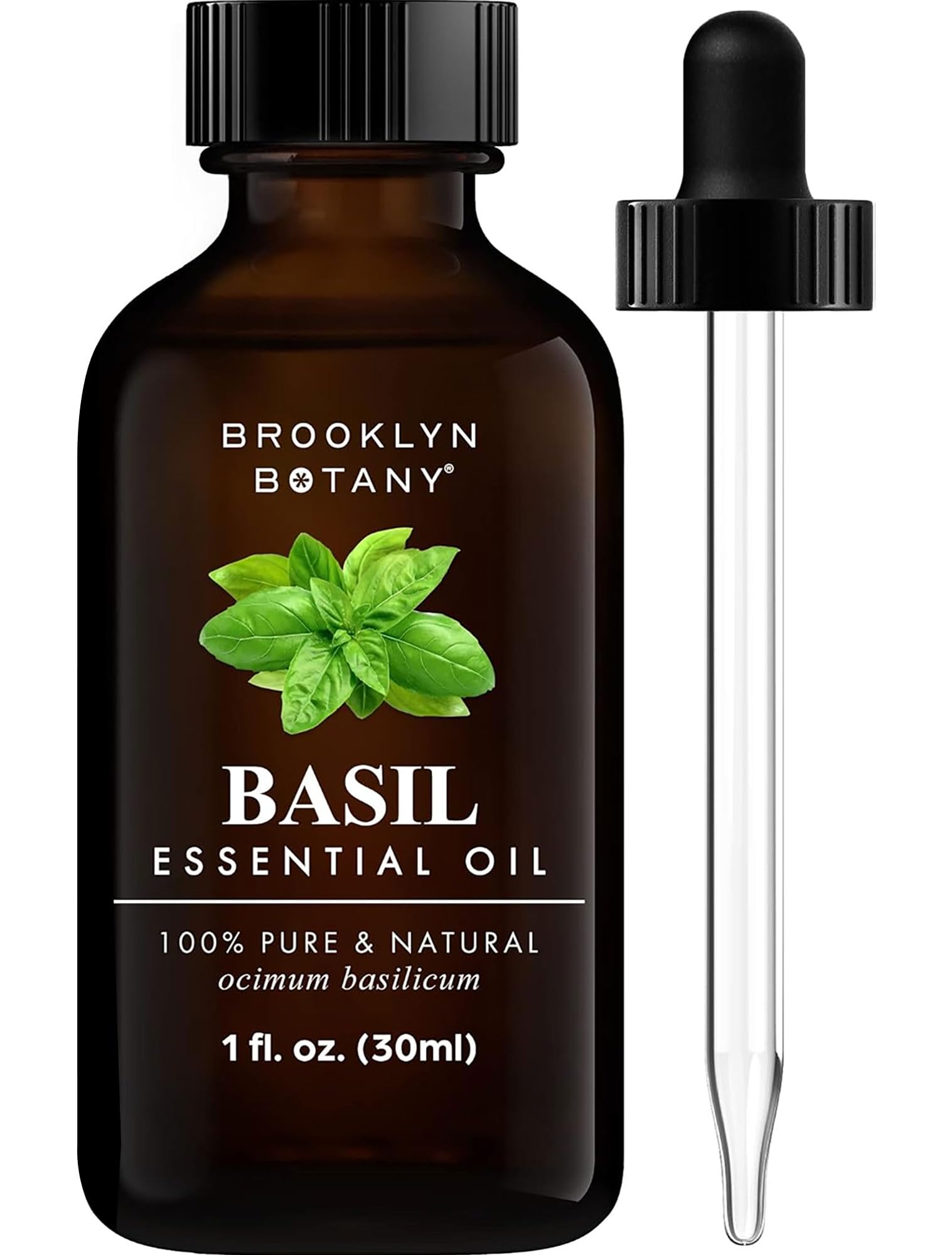 Brooklyn Botany Peppermint Essential Oil - Huge 4 Fl Oz - 100% Pure and Natural - Premium Grade with Dropper - for Aromatherapy and Diffuser