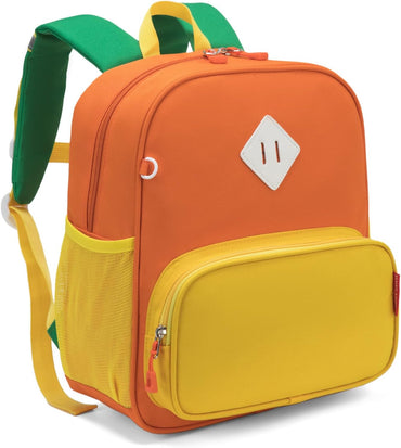 HawLander Preschool Kids Backpack, 12 inch Toddler Backpacks for Boys with Chest Strap