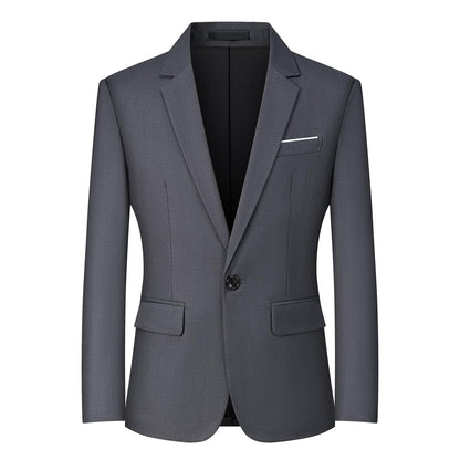 Mylldey Mens Blazers Slim Fit Business Casual Men Suit Sport Coat One Button Travel Blazer Lightweight Suit Jacket