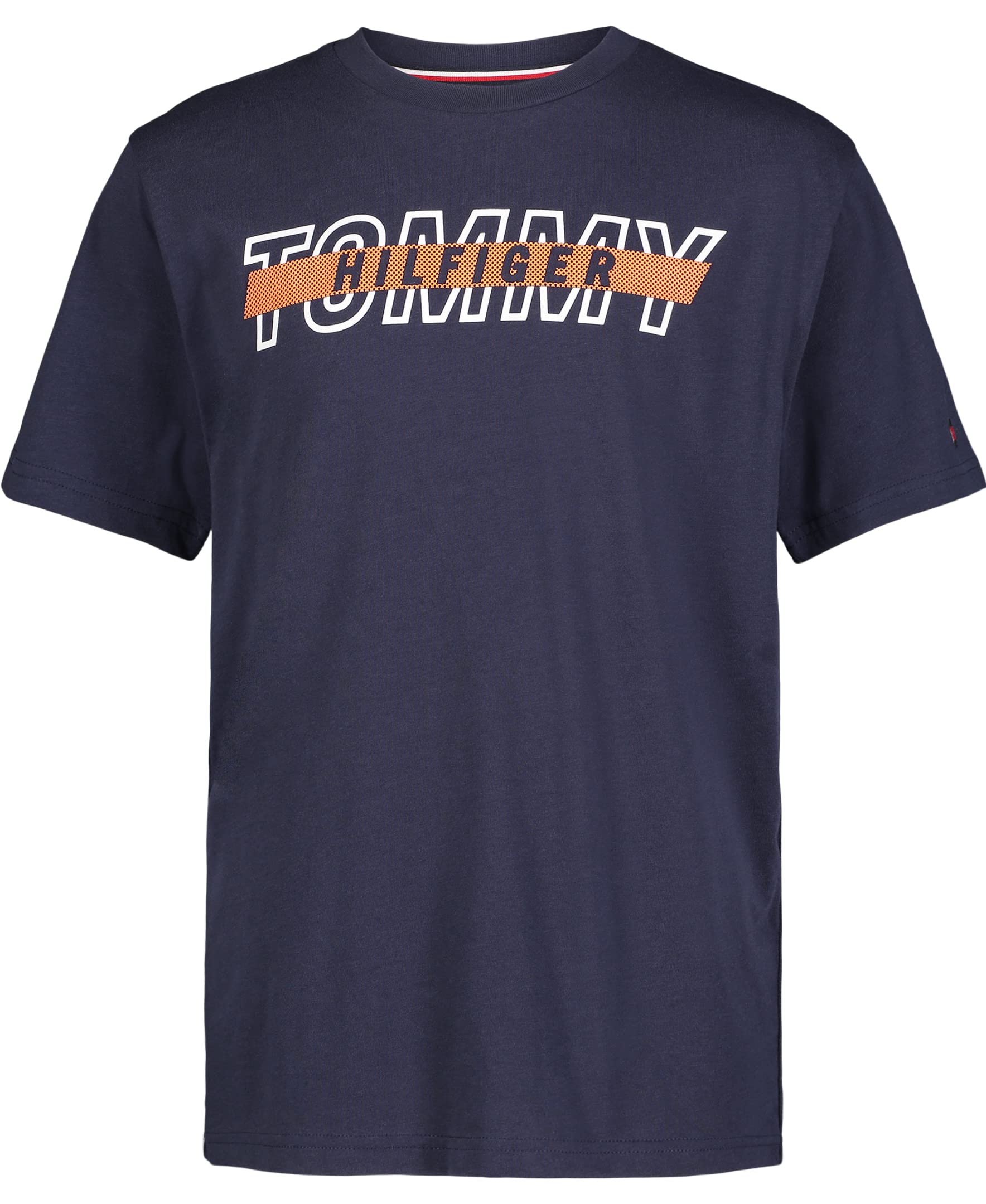 Tommy Hilfiger Boys' Short Sleeve Legacy Crew Neck T-Shirt