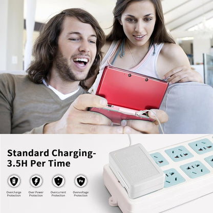 3DS Charger for Nintendo 3DS/ DSi/DSi XL/ 2DS/ 2DS XL/New 3DS 100-240V Wall Plug Adapter