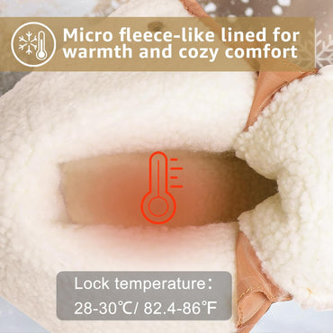 STQ Womens Winter Duck Boots Waterproof Cold Weather Snow Boots