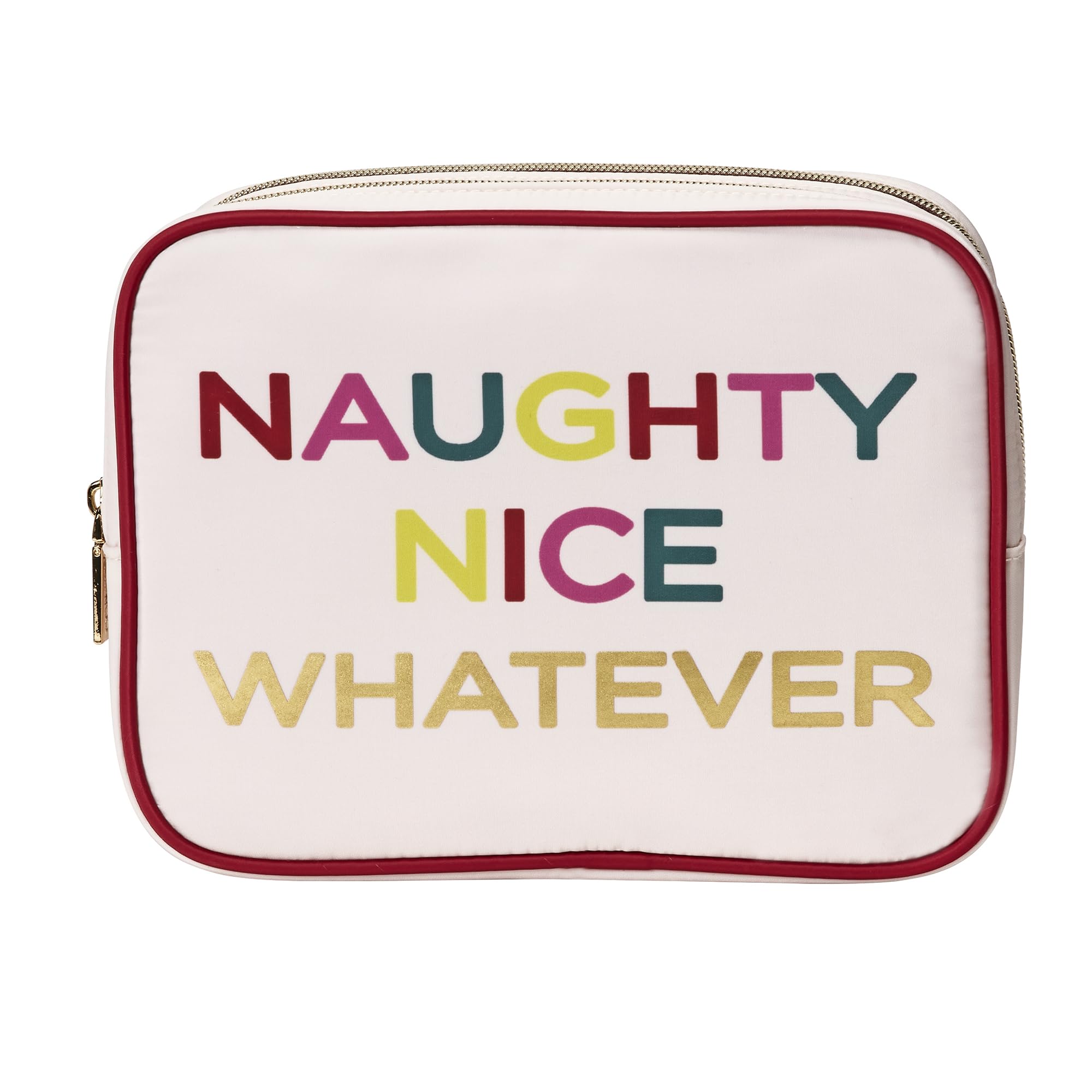 Conair Makeup Bag - Travel Toiletry Bag - Cosmetic Bag - Toiletry Bag for Women - Double Zip Organizer - Pink Palm Print