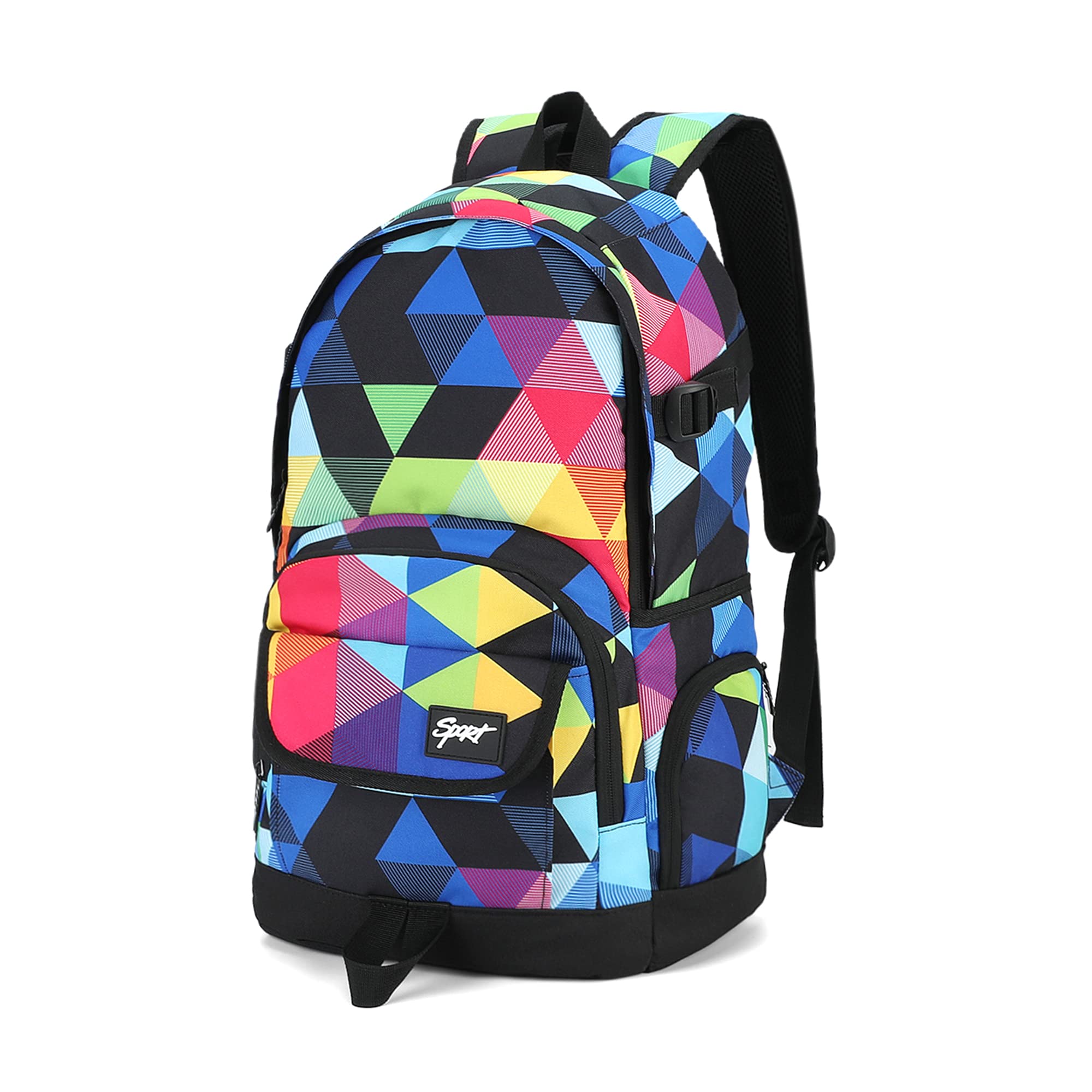 rickyh style School Backpack Travel Bag for Men & Women Lightweight College Back Pack with Laptop Compartmen