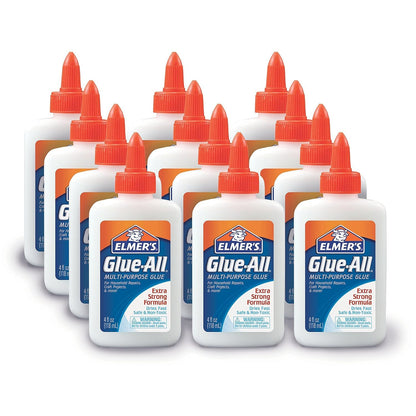 Elmer's Glue-All Multi-Purpose Glue, 1.25 Ounces, White (E1323)