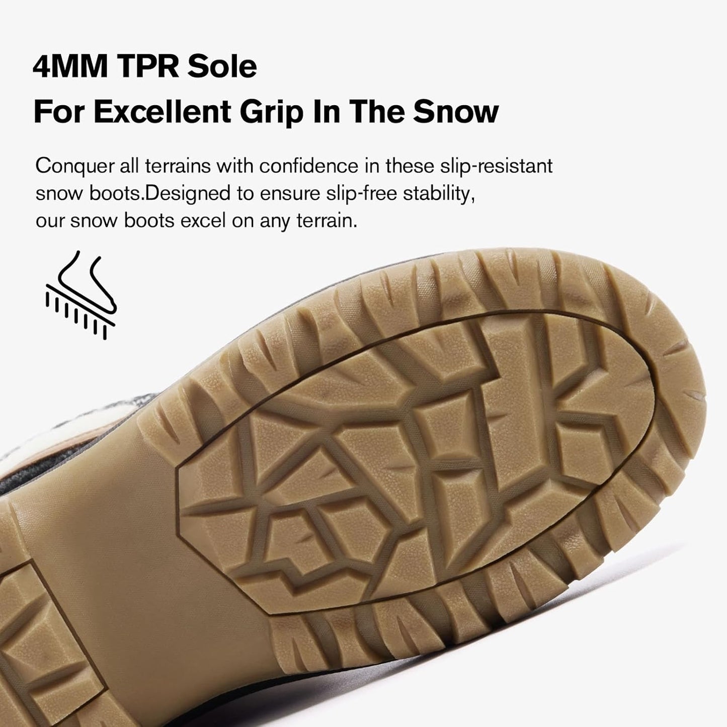 ALEADER Womens Winter Snow Boots | Waterproof Shell | Duck Boots