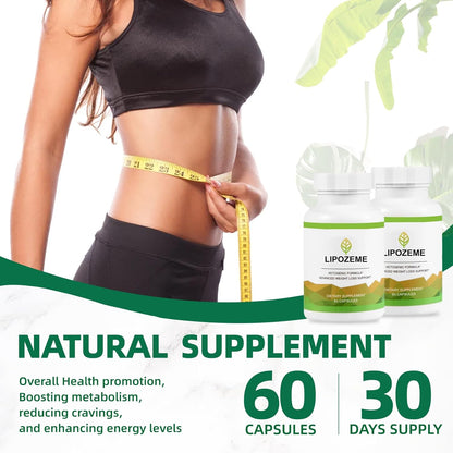 𝙇𝙞𝙥𝙤-𝙕𝙀𝙈 𝘾𝙖𝙥𝙨𝙪𝙡𝙚𝙨, Supplement for Energy, Vitality and Wellness, 100% Natural, Vegan Non-GMO, Gluten-Free