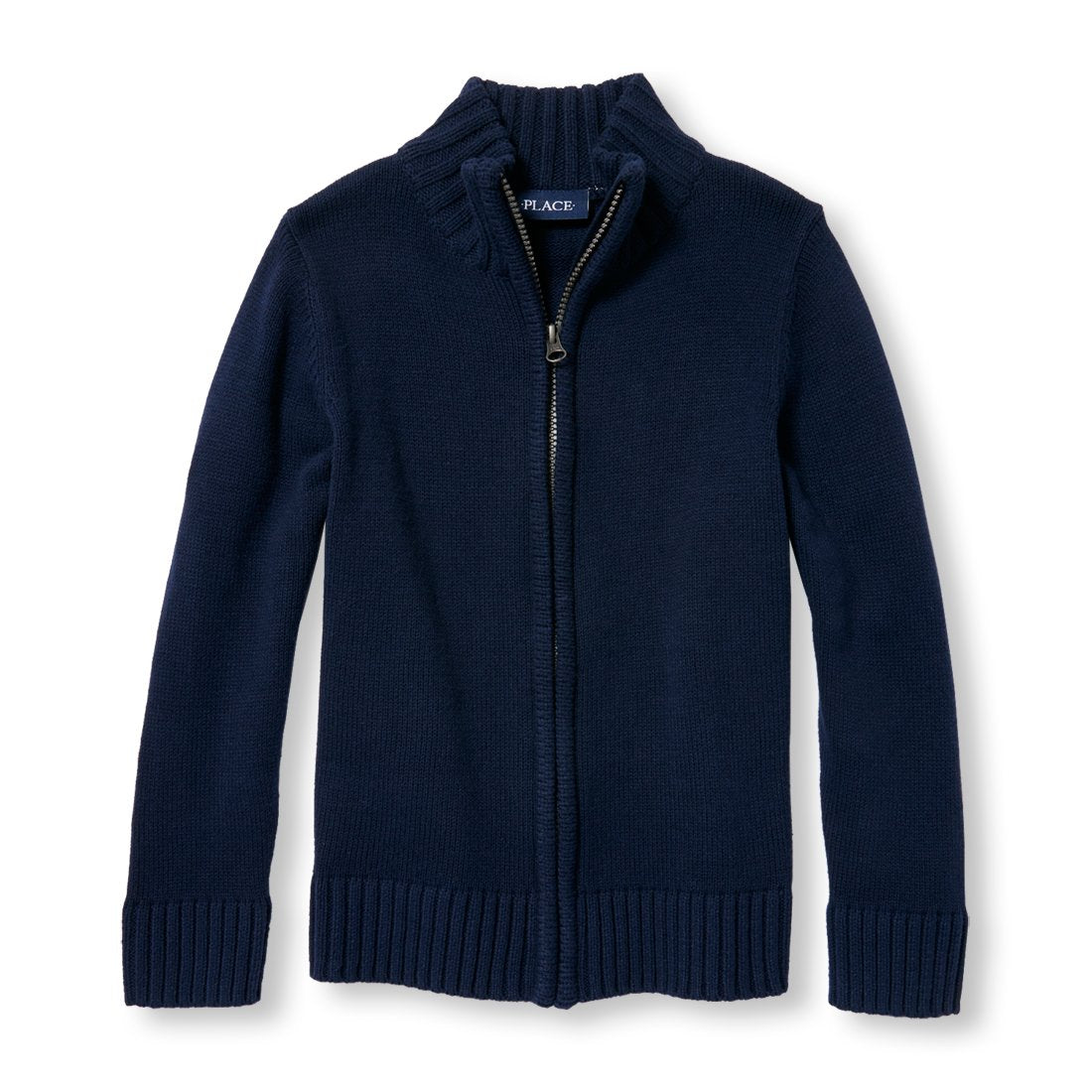 The Children's Place Boys' Long Sleeve Full Zip Sweater