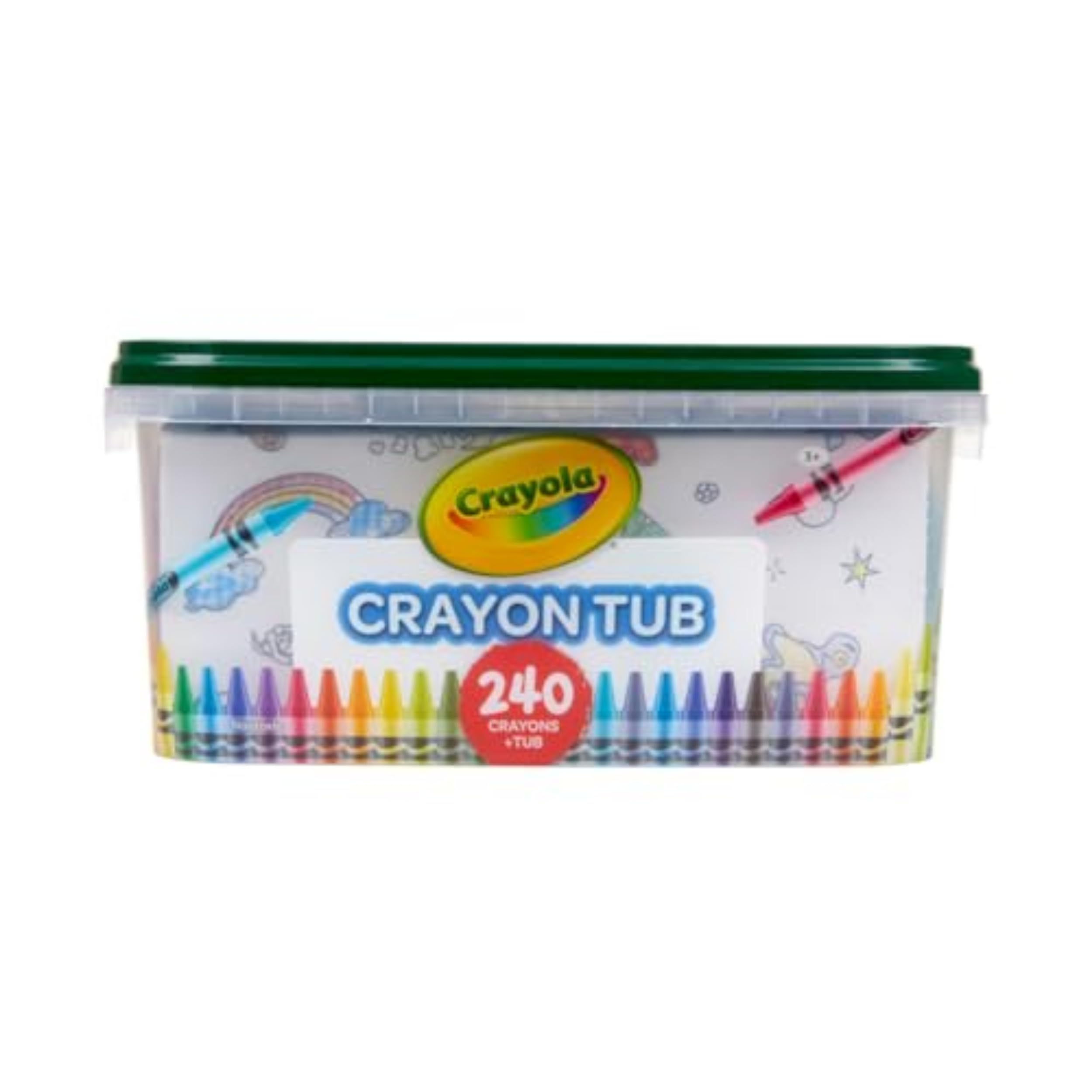 Crayola Bulk Crayon Classpack - 800ct (16 Colors), Back to School Essentials, Kids Crayons, Arts & Crafts Supplies Teacher Classroom Must Haves, Ages 3+