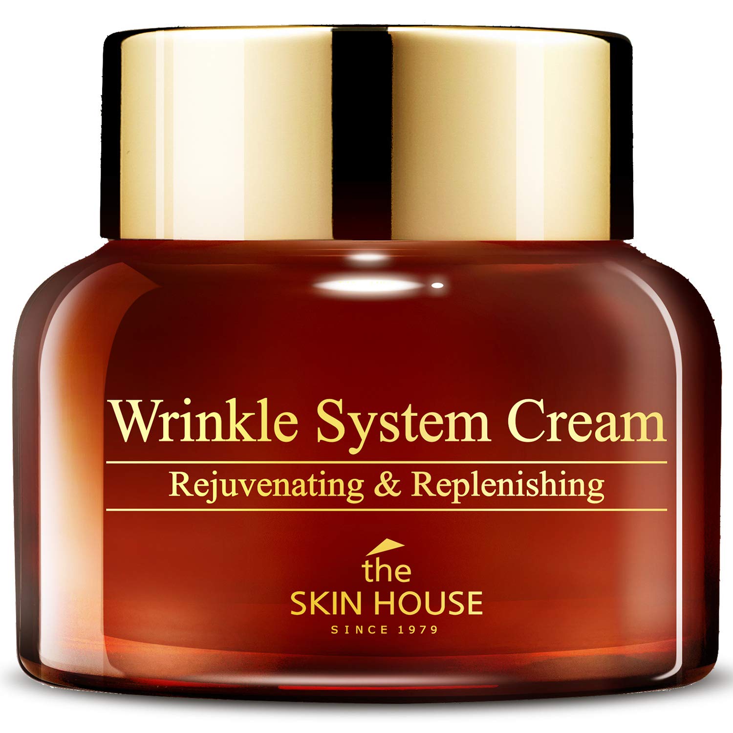 THE SKIN HOUSE Wrinkle System Cream 1.76 fl.oz Korean Wrinkle Facial Moisturizer | Fine Lines, Firming, Lifting, Plumping | Snail mucin, Collagen, Adenosine, Ceramide, 50g