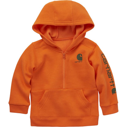 Carhartt Kid's CA6273 Long-Sleeve Half-Zip Sweatshirt - Boys