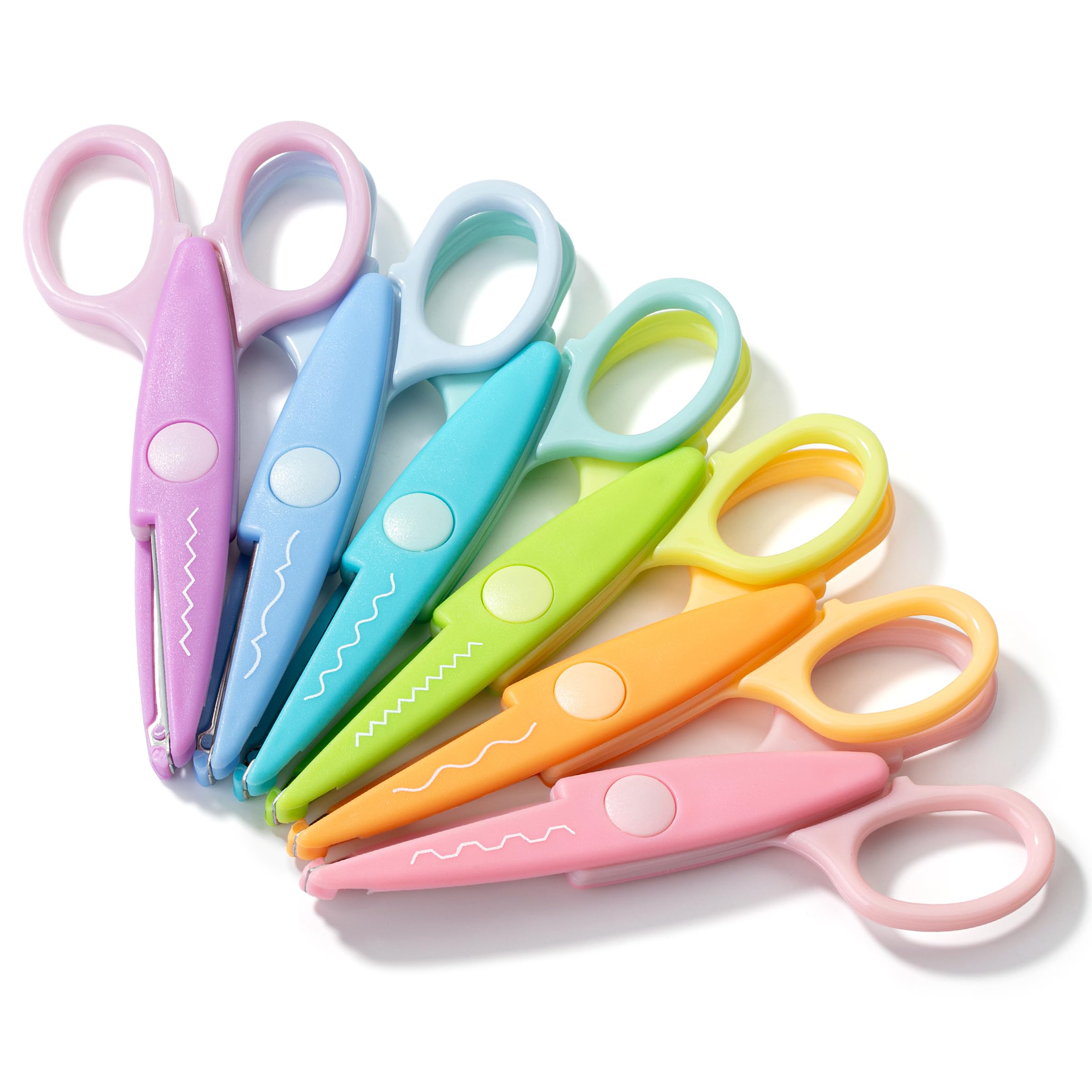Mr. Pen Craft Scissors - Decorative Edge, 6 Pack, Zig Zag, Scrapbooking, Fancy, Pattern, Design