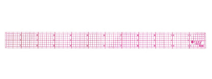 Westcott 8ths 6-Inch Beveled Transparent Ruler (B-50), Clear