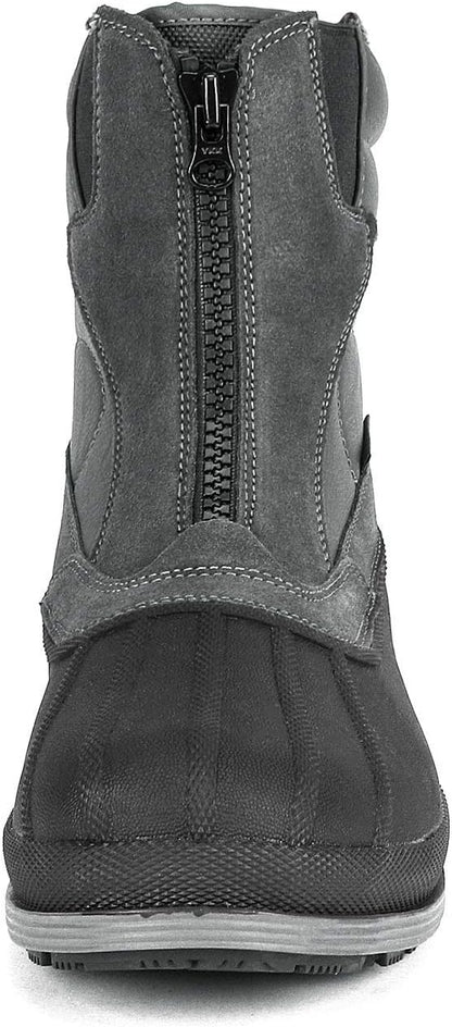 NORTIV 8 Men's Insulated Waterproof Winter Snow Boots Warm Outdoor Boots for Cold Weather