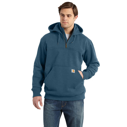 Carhartt mens Rain Defender Loose Fit Heavyweight Quarter-zip Sweatshirt