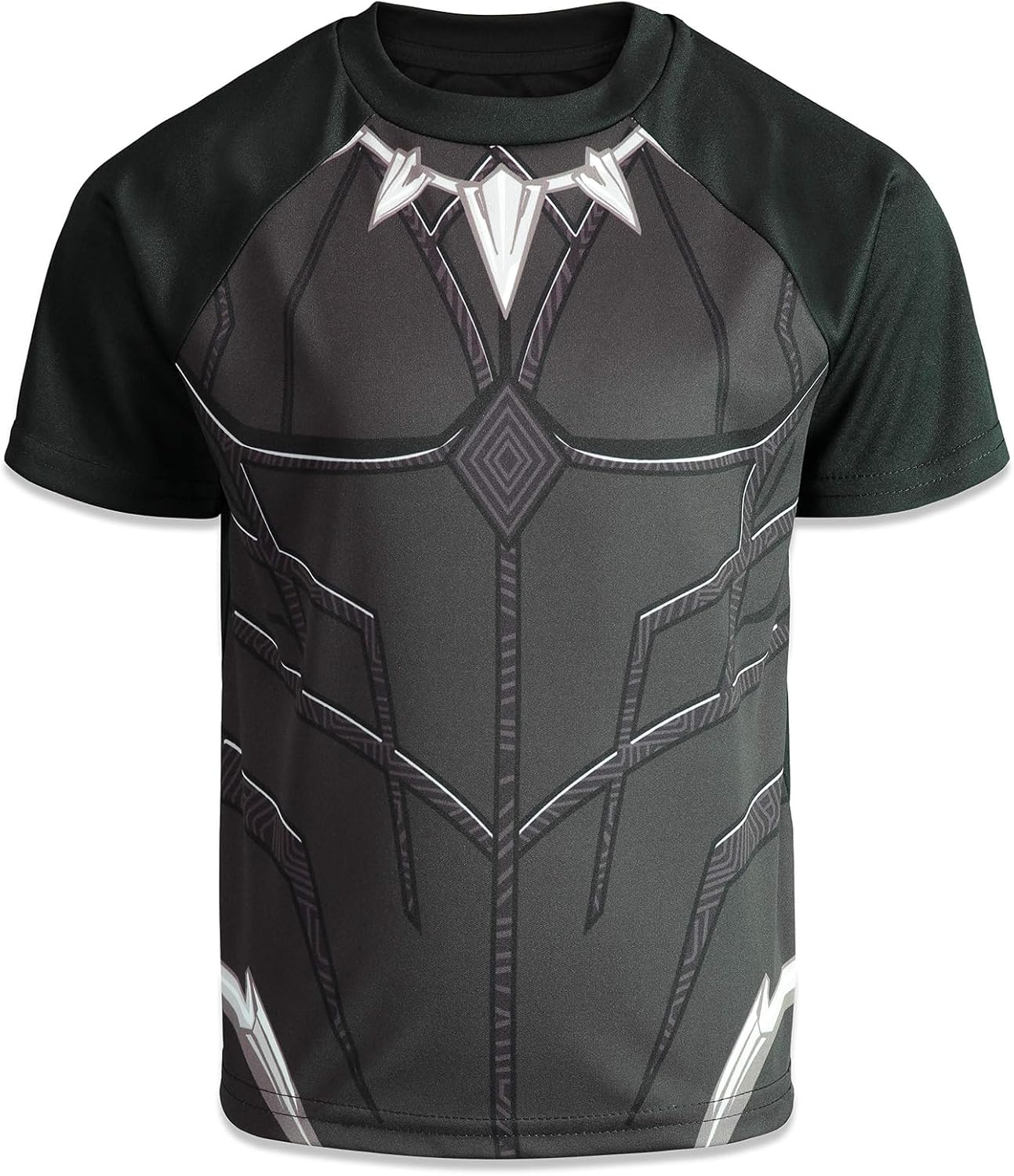 Marvel Avengers Spider-Man Mech Strike 4 Pack Cosplay Athletic T-Shirts Toddler to Big Kid Sizes (2T - 18-20)