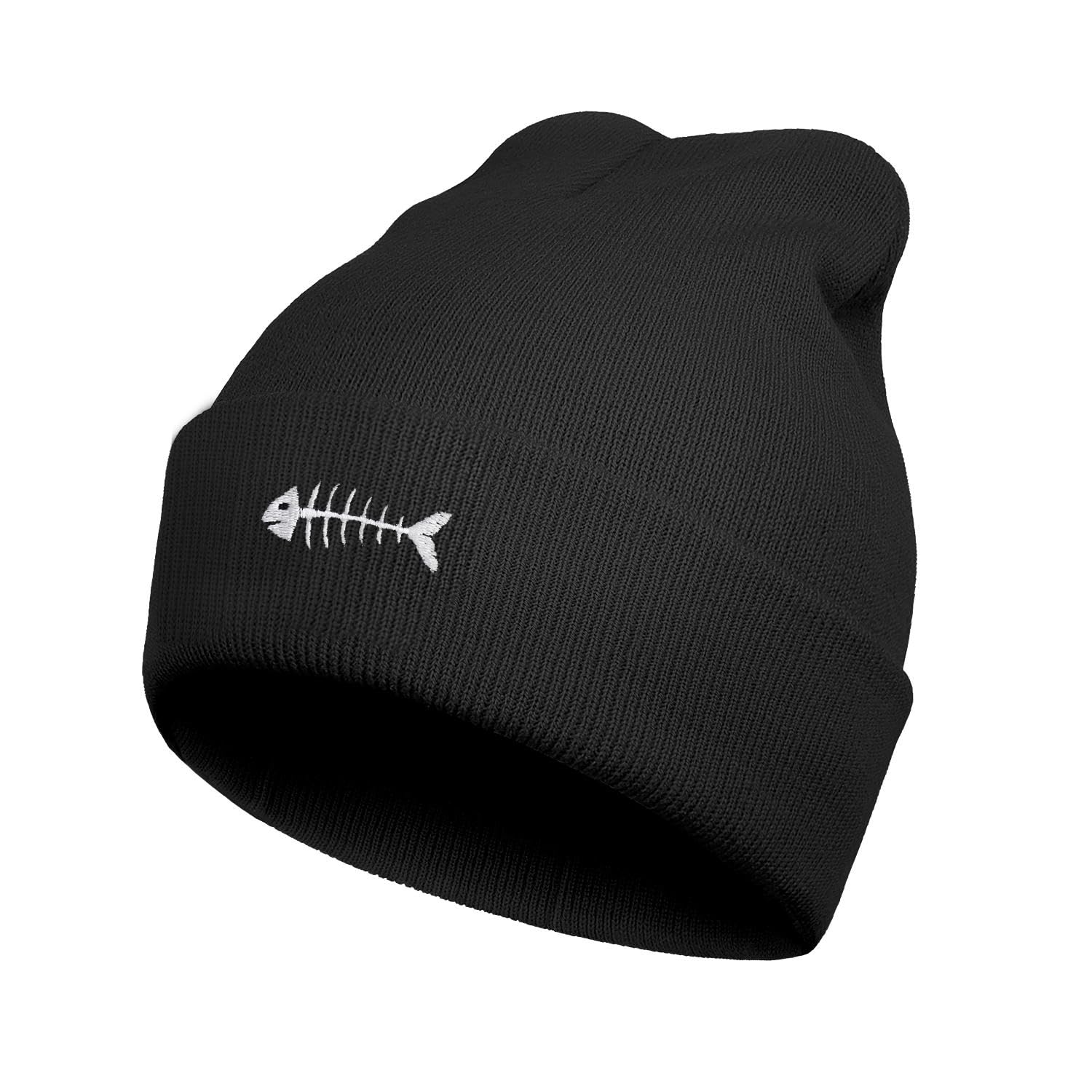 Cool Graphic Beanie for Men and Women - Black