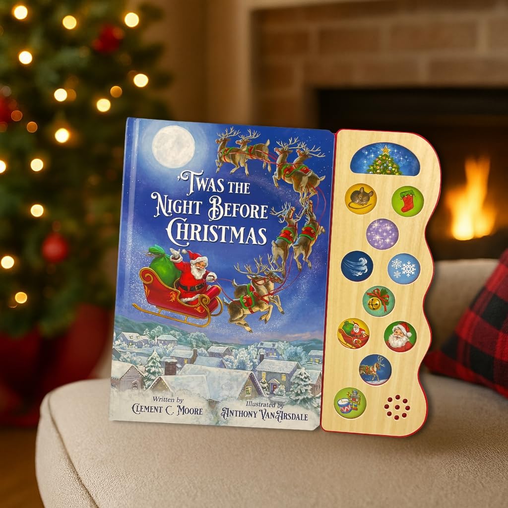Twas the Night Before Christmas, Classic Children's Interactive Sound Book for the Holidays