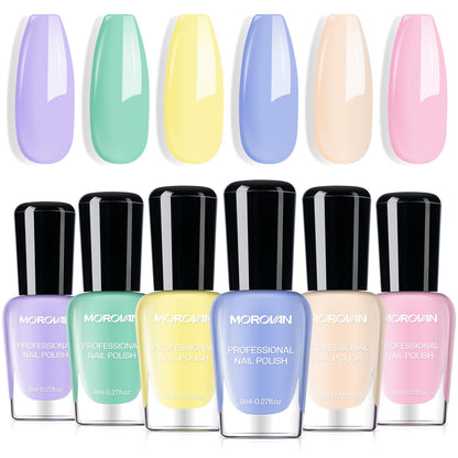 Morovan Christmas Nail Polish Set: 2025 Glitter Red Green Gold Silver Fingernail Polish Kit with Sticker Winter Quick Dry Regular Nail Polish Pack Manicure Gifts for Women Girls Holiday Party