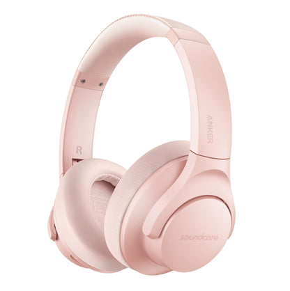 Soundcore Anker Life Q20 Hybrid Active Noise Cancelling Headphones, Wireless Over Ear Bluetooth Headphones, 60H Playtime, Hi-Res Audio, Deep Bass, Memory Foam Ear Cups, Travel, Office, USB-C Charging