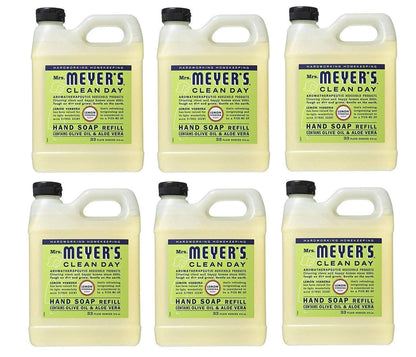 MRS. MEYER'S CLEAN DAY Liquid Hand Soap Refill, Cruelty Free and Biodegradable Formula, Lavender Scent, 33 Fl Oz (Pack of 1)
