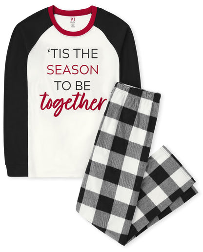 The Children's Place Baby and Family Matching Fleece Holiday Pajama Set