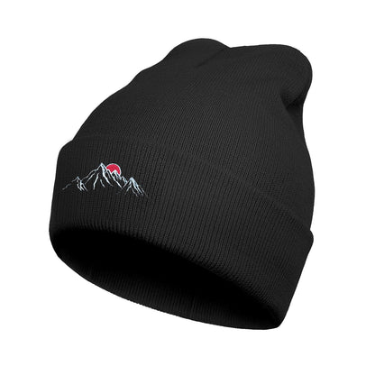 Cool Graphic Beanie for Men and Women - Black
