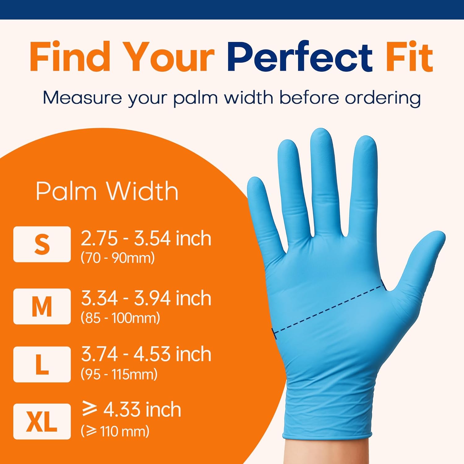 Medical Soft Max™ Nitrile Exam Gloves, 1000 Pcs Latex-Free Powder-Free Food Safe Clean Cooking Disposable Glove Blue