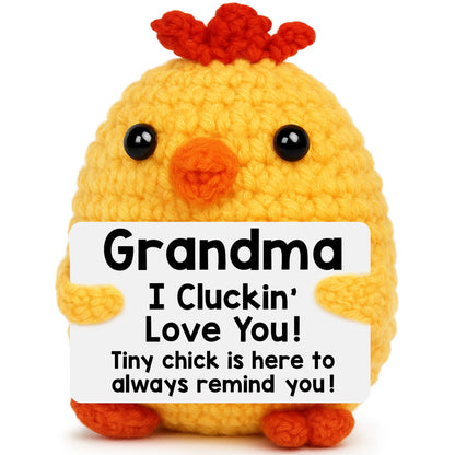 BdayPtion Mini Pumpkin Halloween Boo Basket Stuffers Gifts for Kid Women Men Spooky Halloween Decorations Indoor Gifts for Teen Girl Boy, Thanksgiving Decorations, Handmade Crochet Pumpkin Decor