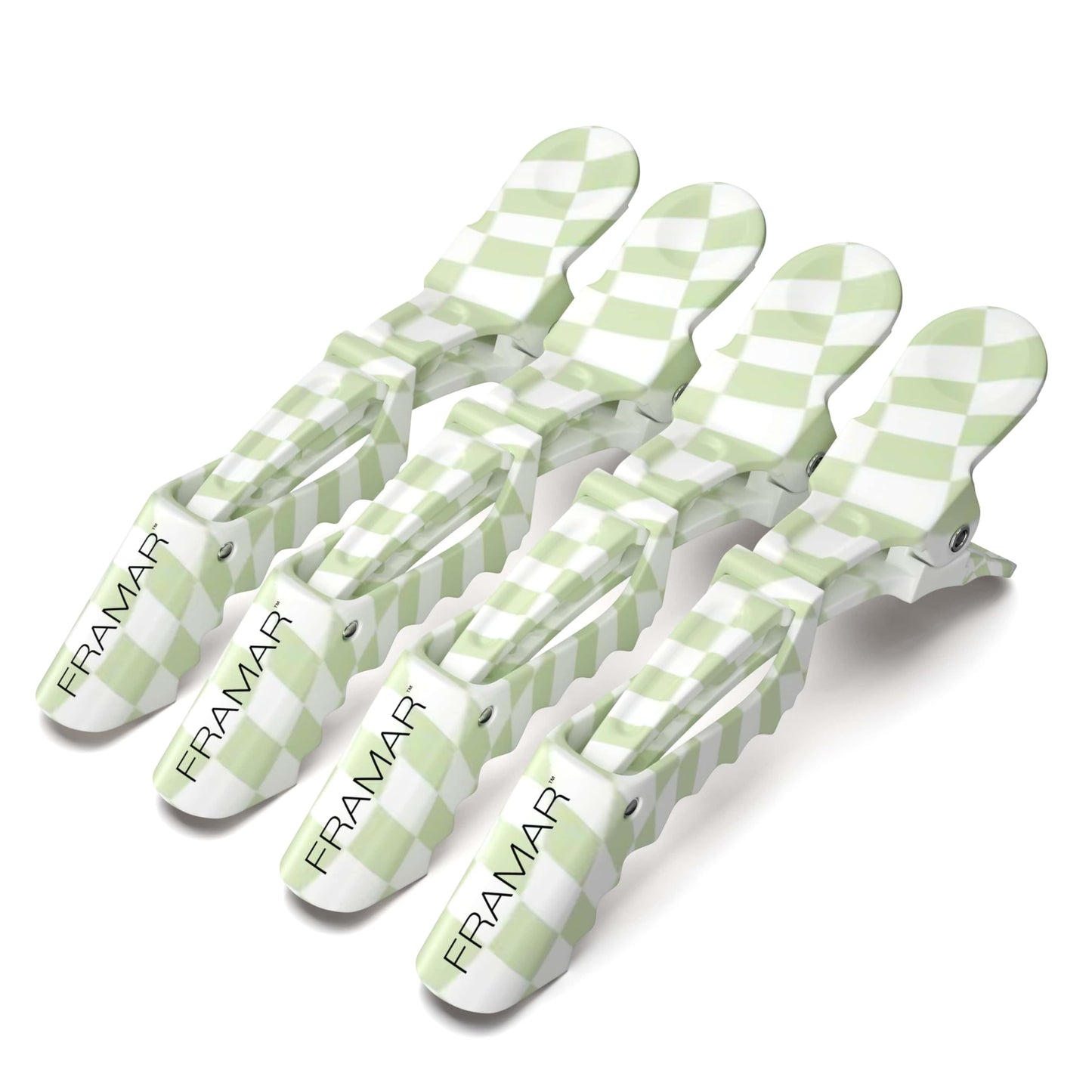 FRAMAR Neutral Alligator Clips For Hair Styling 10 Pack – Professional Alligator Hair Clips For Women, Alligator Clips For Hair, Hair Clip For Women, Cute Hair Clips For Styling, Salon Hair Clips