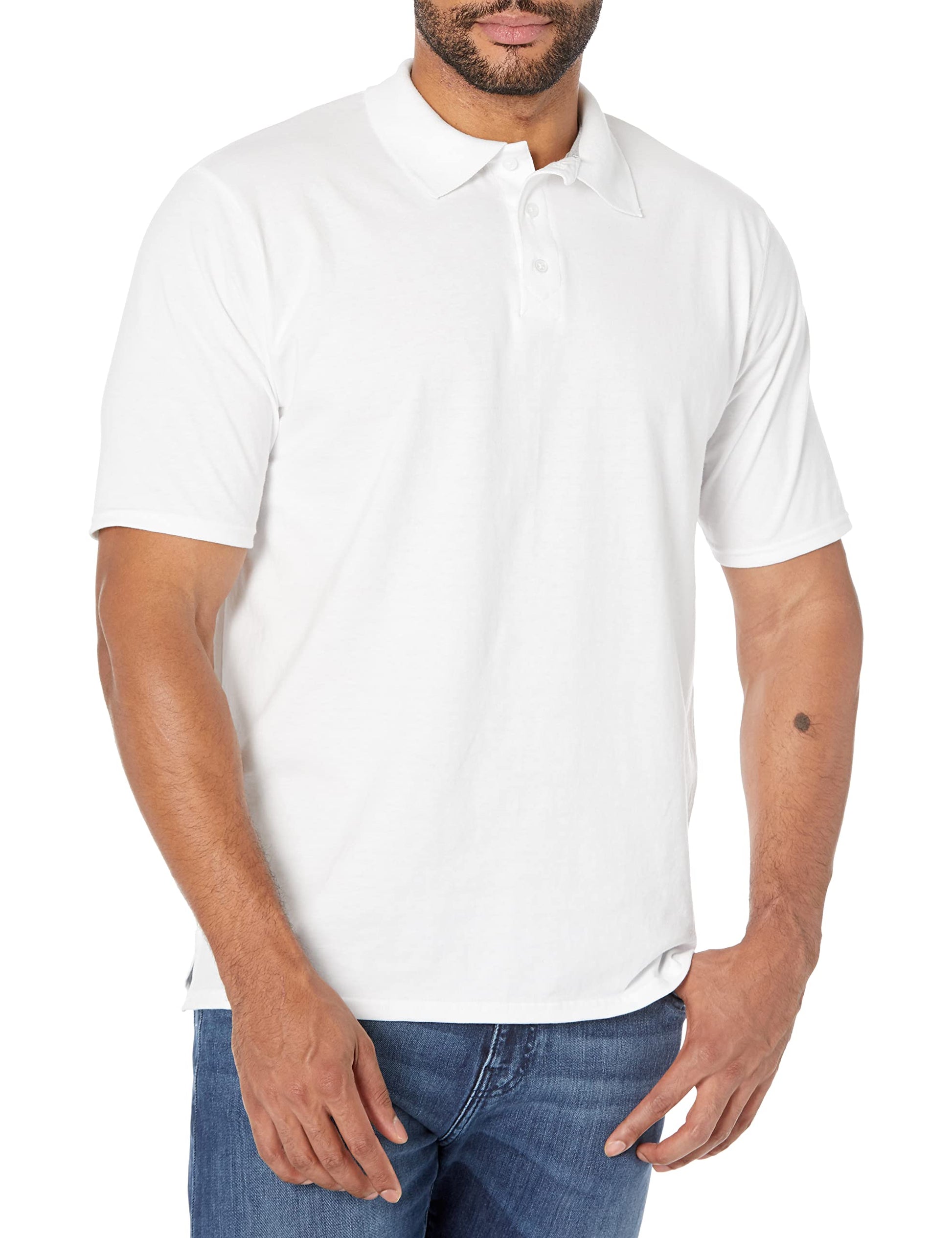 Hanes Men's Short Sleeve X-Temp Performance Polo