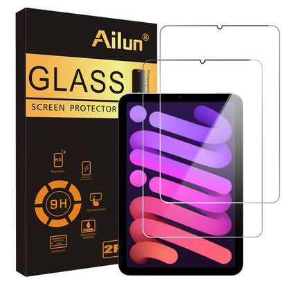 Ailun Screen Protector for iPad 11th A16 2025 [11 Inch] / 10th Generation 2022 [10.9 Inch], Tempered Glass [Face ID & Apple Pencil Compatible] Ultra Sensitive Case Friendly [2 Pack]