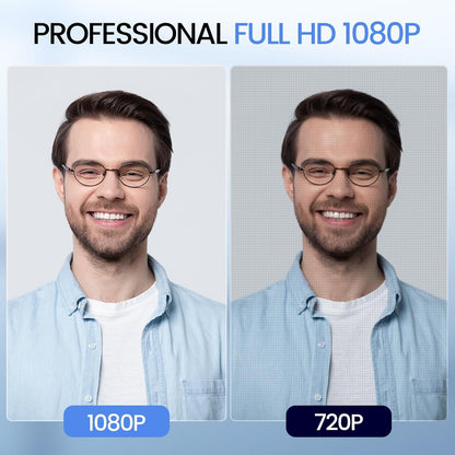 EMEET 1080P Webcam with Microphone, C960 Web Cam, 2 Mics, 90° FOV, USB Type-A & A-to-C Adapter, Plug&Play Computer Camera for Online Calling, Zoom/Teams/Facetime, Switch 2 Camera Support, 2025 Version