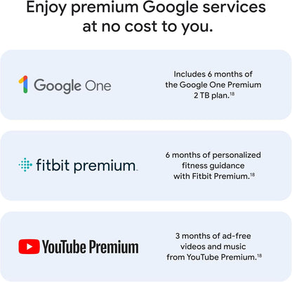 Google Pixel 10 - Unlocked Android Smartphone - Gemini AI Assistant - Advanced Triple Rear Camera, Fast-Charging 24+ Hour Battery, and 6.3" Actua Display - Frost - 128 GB (2025 Model)