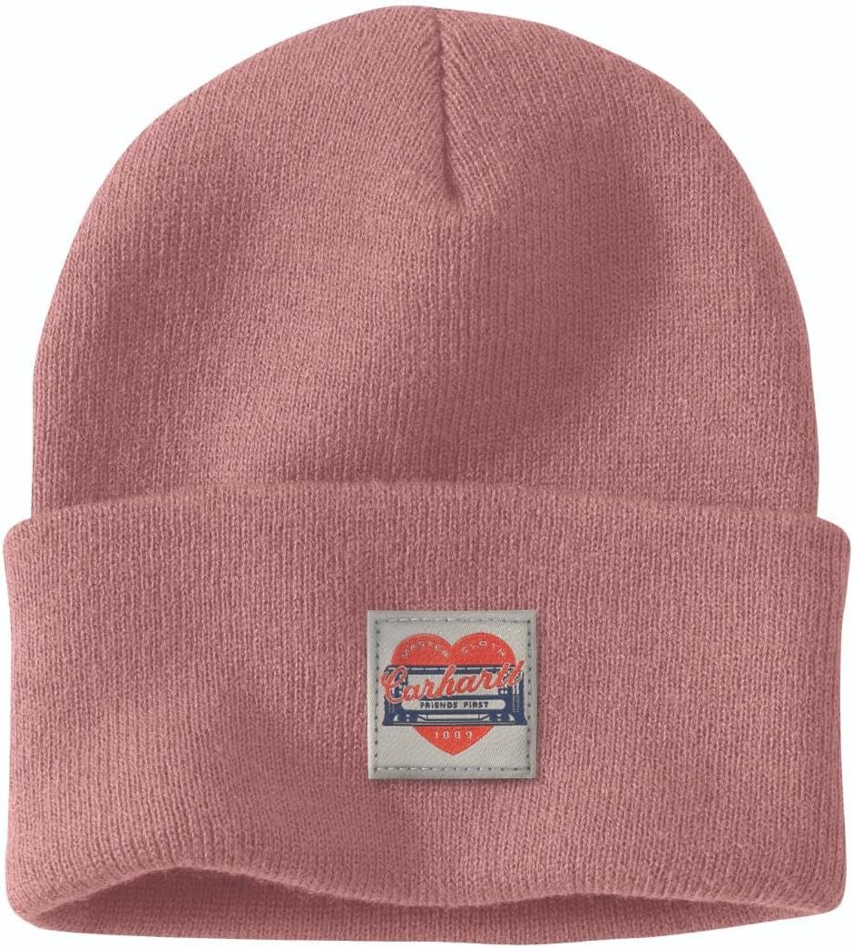 Carhartt Womens Knit Heart Patch Beanie