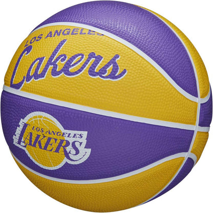 WILSON NBA Team Retro Mini Basketballs - Mini Size - 3"