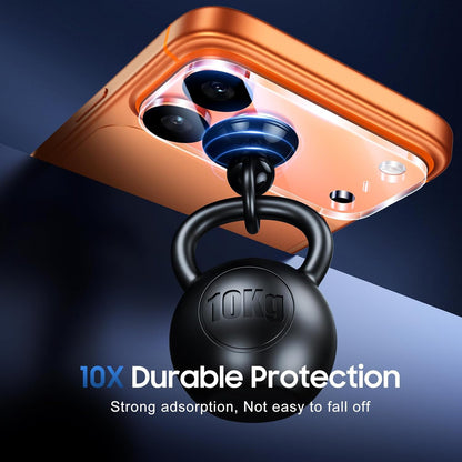 UniqueMe Compatible for 3 Pack iPhone 17 Pro Camera Lens Protector - [Drop Protection] 9H Tempered Glass Camera Cover Screen [Update New Version]【Not for 17 Pro Max】