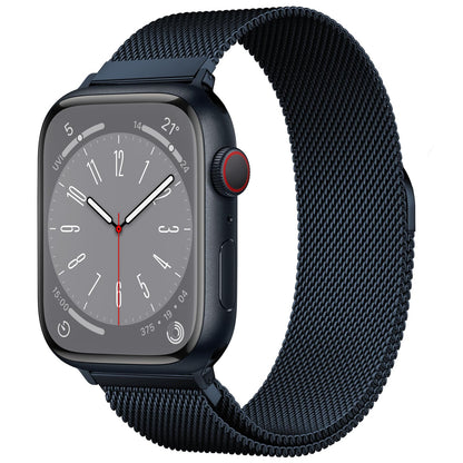 Original Milanese Loop Band Compatible with Apple Watch 38mm 40mm 41mm 42mm 44mm 45mm 46mm 49mm - Women & Men Magnetic Closure Adjustable Metal Strap for iWatch Series 11 10 9 8 7 6 5 4 SE2 3 Ultra2 3