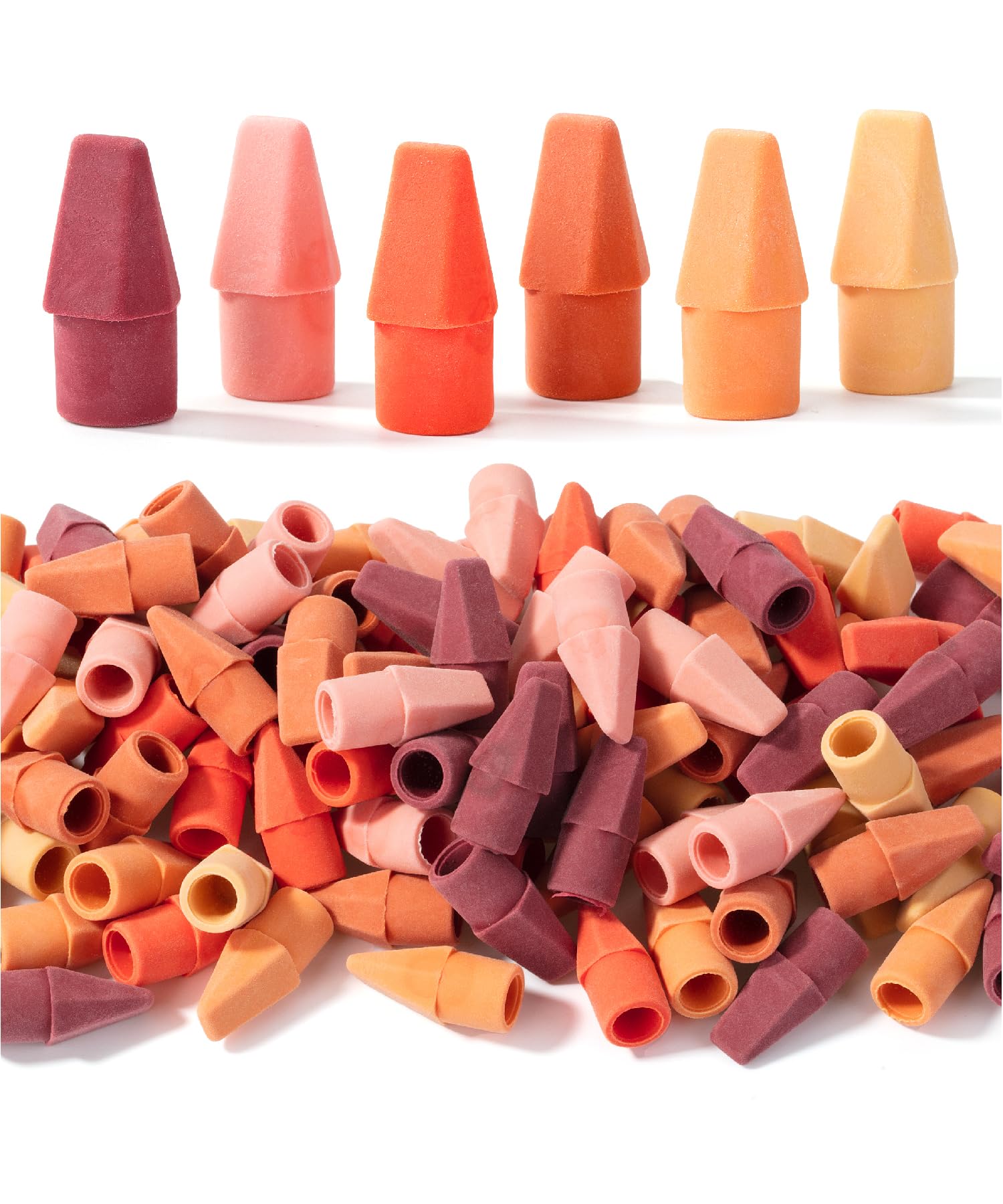 Mr. Pen Erasers for Pencils, 120 Pack, Pencil Top Erasers, Eraser Caps, Cap Tops, Topper Erasers. Ereaser