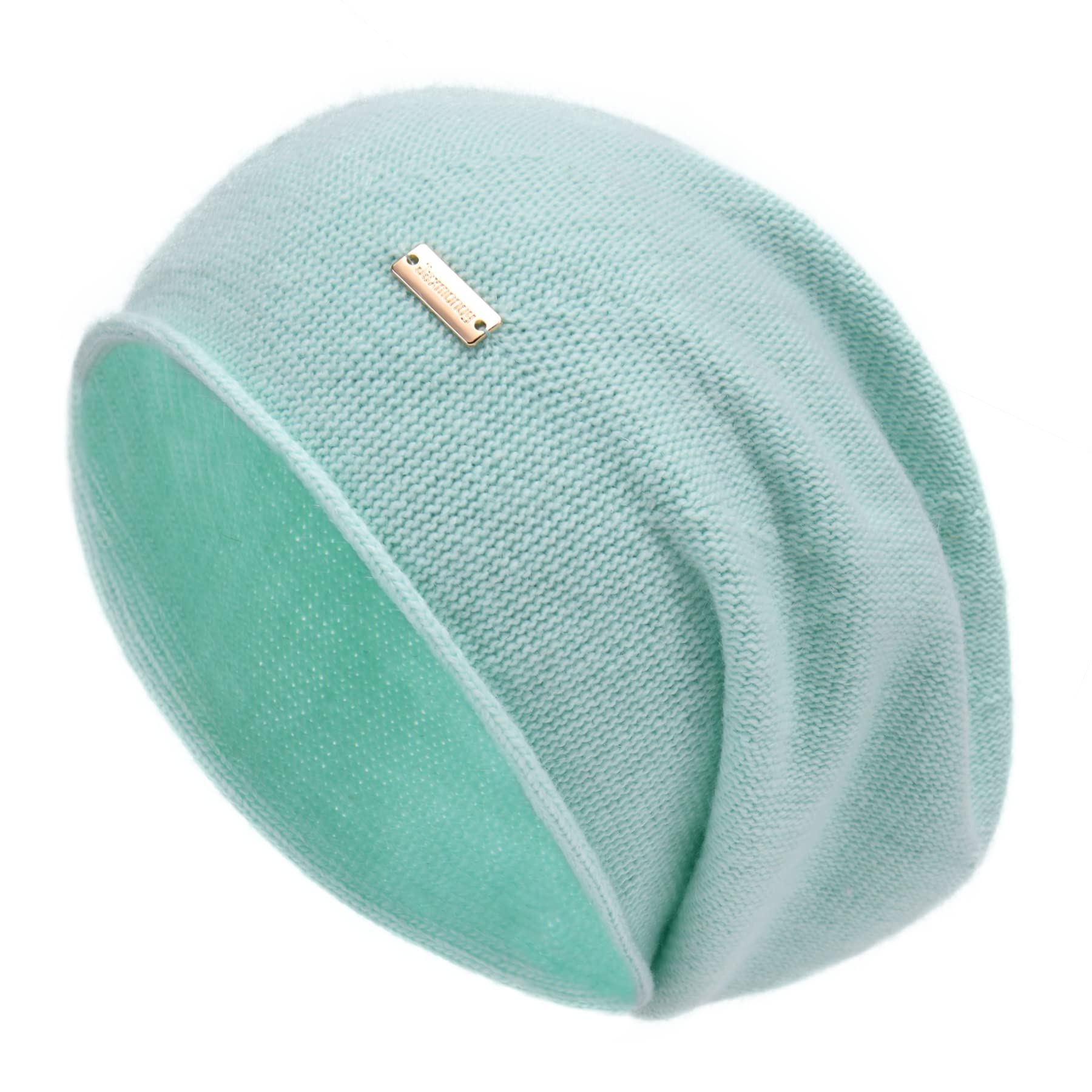 jaxmonoy Slouchy Knit Beanie Hat for Women Winter Soft Warm Ladies Laightweight Slouch Knitted Skull Beanies Cap