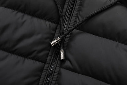 GOLDLADIES Women's Waterproof Long Down Jacket,Warm Winter Hooded Puffer Coat Thickened for Hiking Outdoor