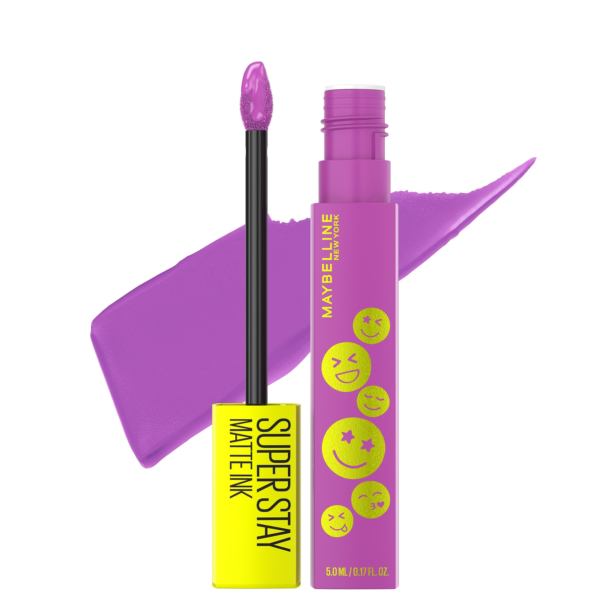 Maybelline Super Stay Matte Ink Liquid Lipstick Makeup, Long Lasting High Impact Color, Up to 16H Wear, Mover, Brown, 1 Count, Packaging May Vary