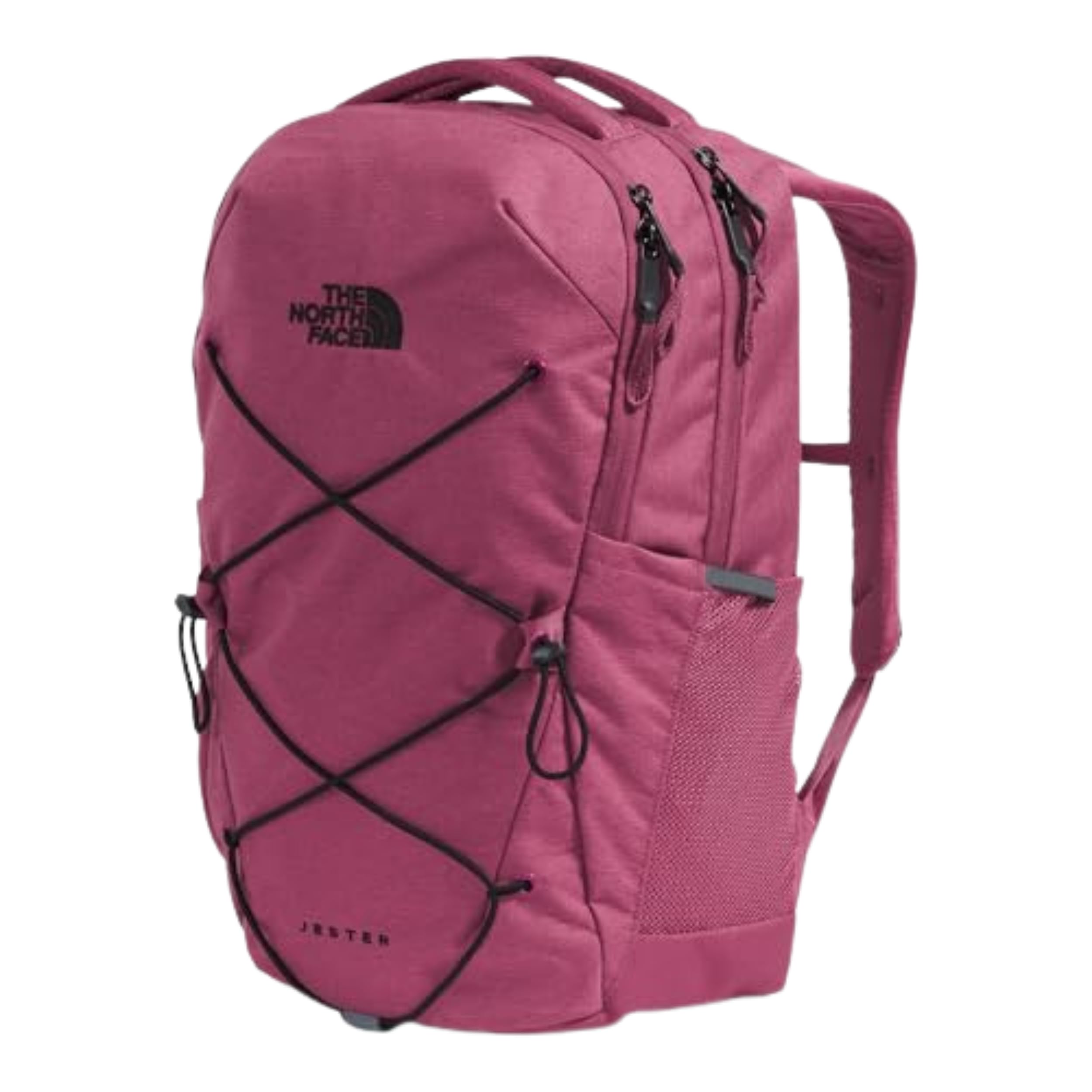 The North Face Women's Every Day Jester Laptop Backpack, TNF Black/Burnt Coral Metallic, One Size