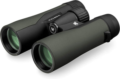 Vortex Optics Crossfire HD 10x42 Binoculars - HD Optical System, Tripod Adaptable, Rubber Armor, Waterproof, Fogproof, Shockproof, Included GlassPak - Unlimited, Unconditional Warranty