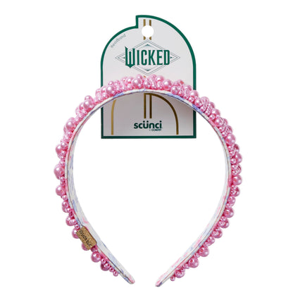 Wicked 2 Pearl Glinda Pink Headband - hair accessories for women and girls - gifts for her - Scunci by Conair