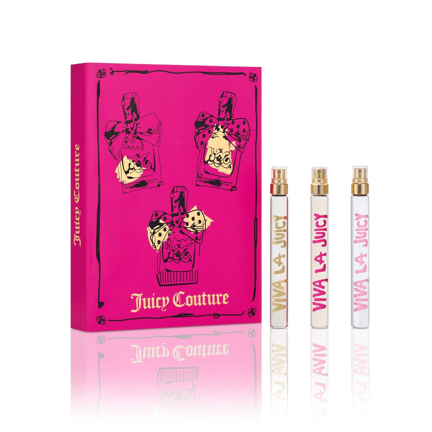 Juicy Couture Viva La Juicy Eau De Parfum, Women's Perfume with Notes of Mandarin, Gardenia & Caramel, Floral & Sweet, EDP Spray, 3.4 fl oz