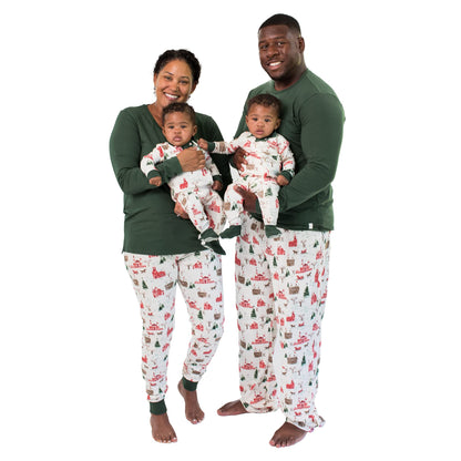 Burt's Bees Baby and Family Matching Holiday Organic Cotton Pajamas